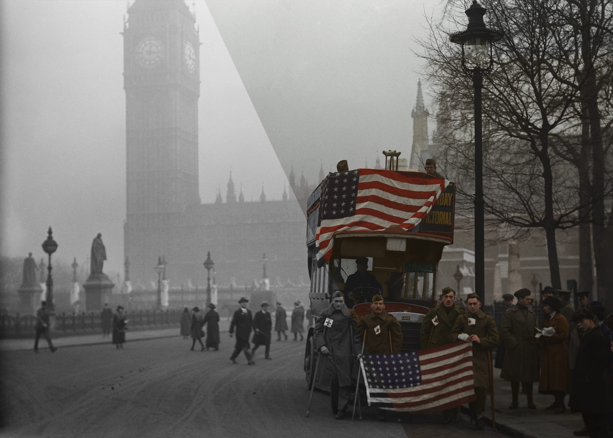Parliament Square, 1918
