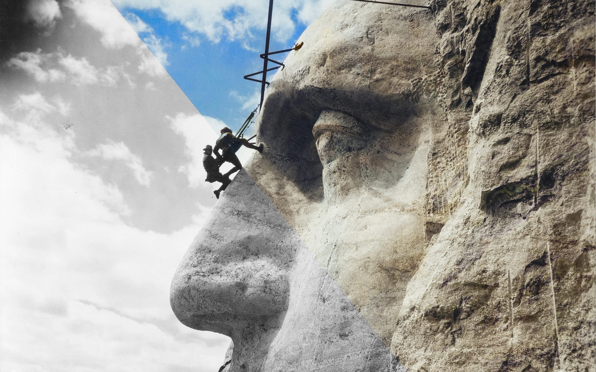 Mount Rushmore, May 1932