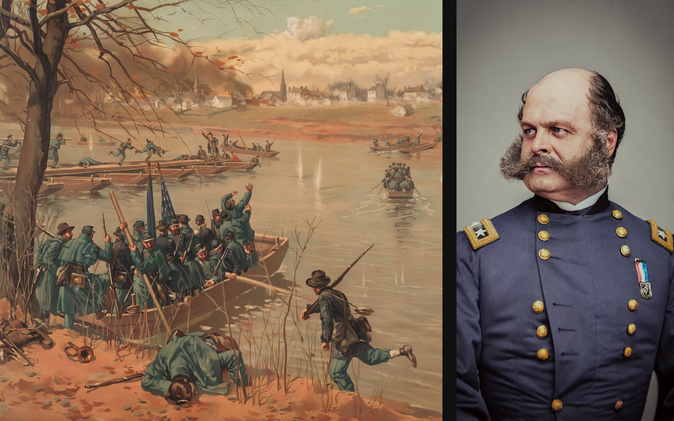 The Battle of Fredericksburg (Part 1) – Crossing the Rappahannock