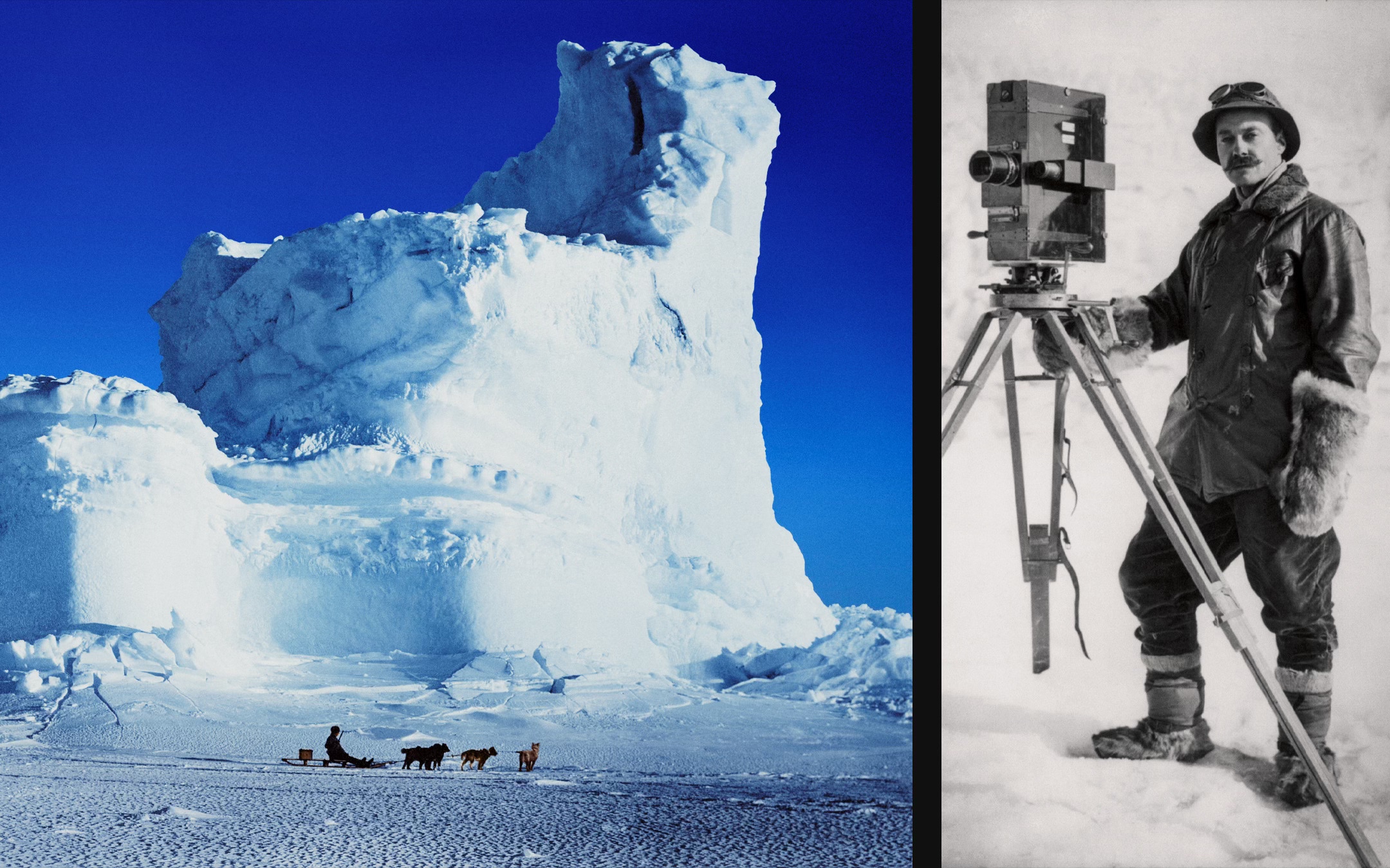 Herbert Ponting's Photographs of Antarctica in Colour