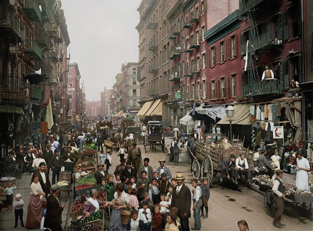 Mulberry Street, New York, 1900 post image