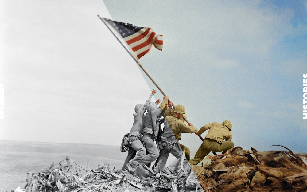 Raising the Flag Over Iwo Jima, 1945 post image