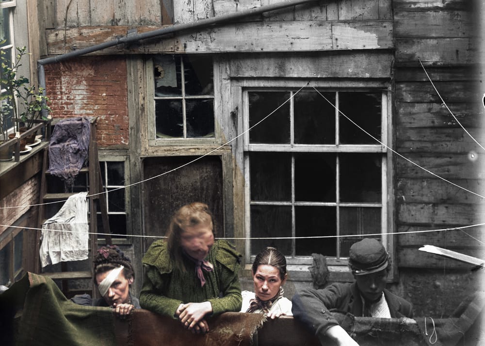 Amsterdam Slum, 1899 post image