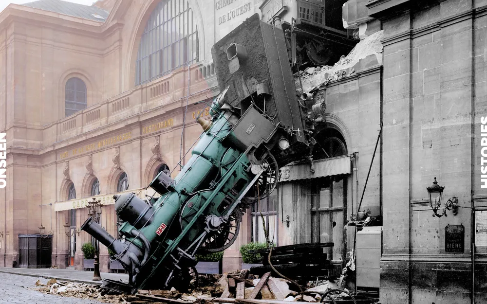 A Remarkable Railway Crash in Paris, 1895 post image